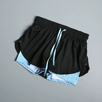 Сетка соты на синюю подкладку