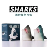 Разноцветная силиконовая акула, ночник на стену, атмосферная настольная лампа для кровати