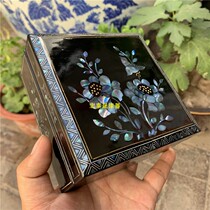 Yangzhou Lacquerware jewelry box Bracelet box Hundred years of good marriage gift Birthday gift packaging box