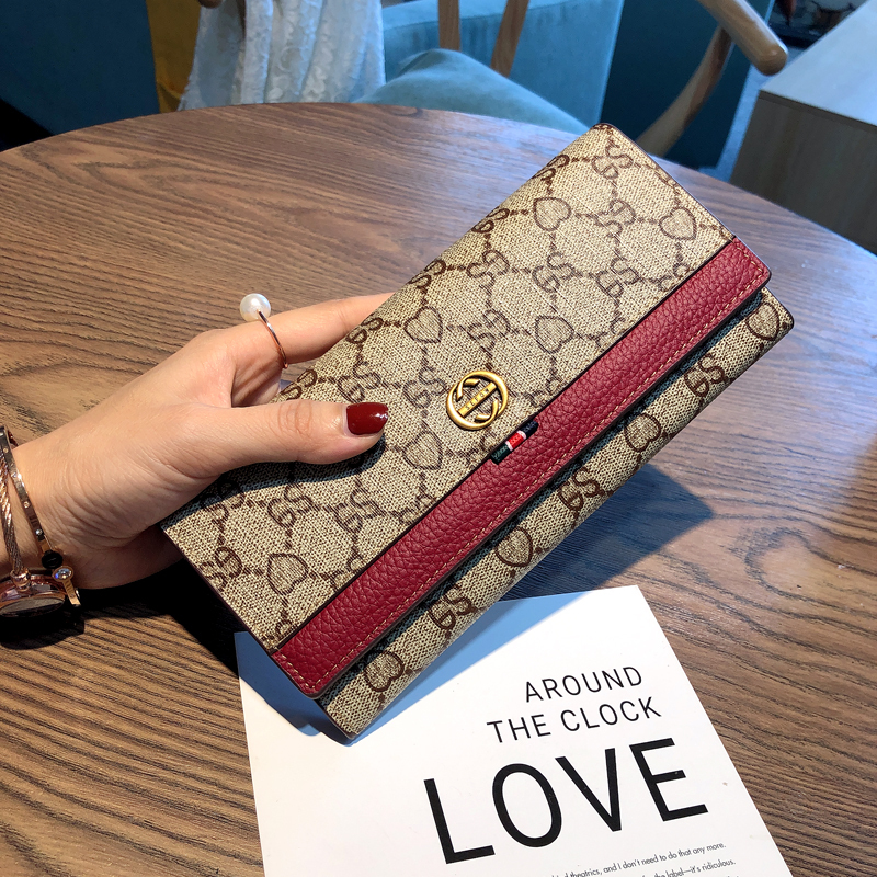 Calvim Keith Women's Long Wallet 2026 New Model, Long Style, High-End Genuine Leather Wallet, Very Beautiful