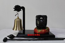 The zhong jia to dial bell frame yuan ju don Taiwan Ebony Lotus to God dial to zhong jia Buddhist supplies