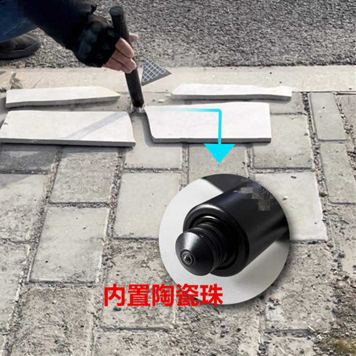 Mechanical stick pointed window breaker smashing glass windows Escape stick mechanical throwing stick accessories ceramic bead alloy steel