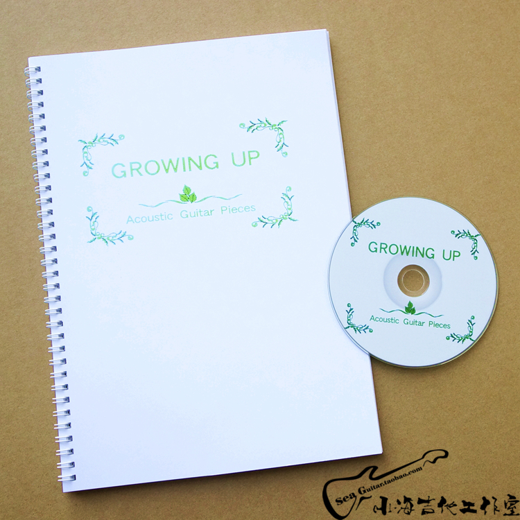 High quality Maki Kishibe GROWING UP LOOSE LEAF FINGER Guitar FREE disc 