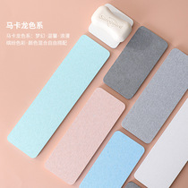 Diatom mud coaster bathroom sink suction pad diatomaceous earth soap pad toilet moisture-proof quick-drying soap box holder