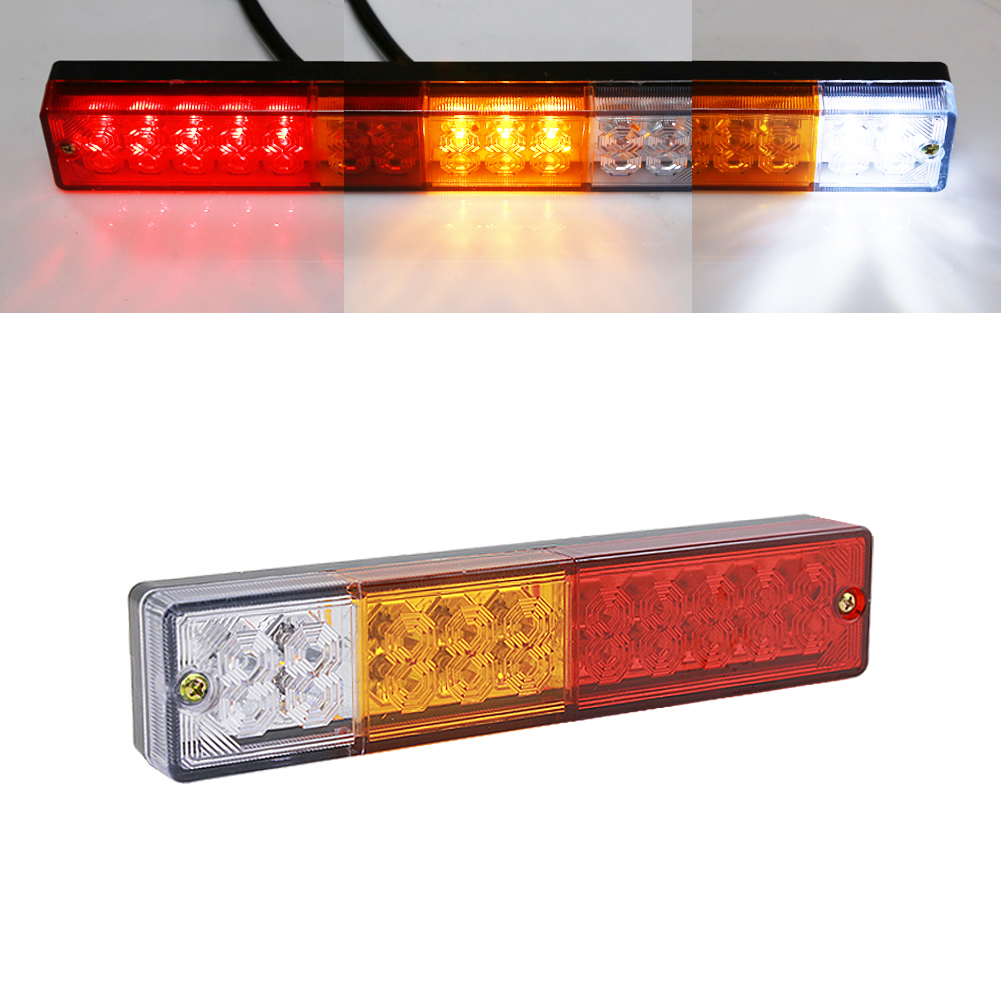 20LED RV Trailer Taillight ATV Yacht Trailer Accessories High Brightness Tail Light Headlight 12v Waterproof Taillight