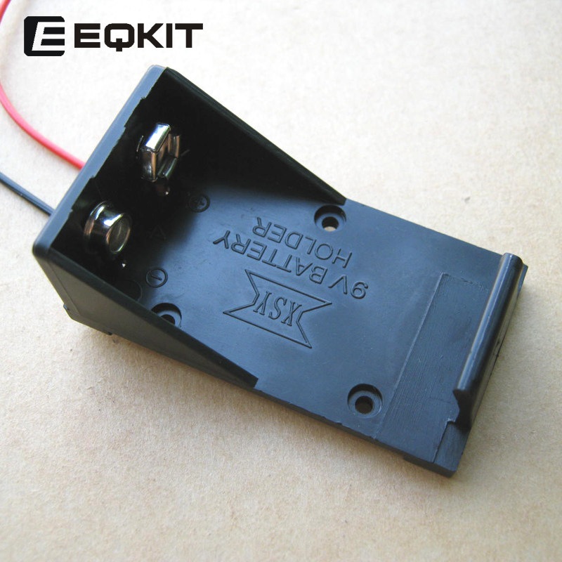 9V BATTERY CASE 6F22 BATTERY CASE 9V BATTERY CARTRIDGES WIRE CAN UPSCREW BATTERY CASE