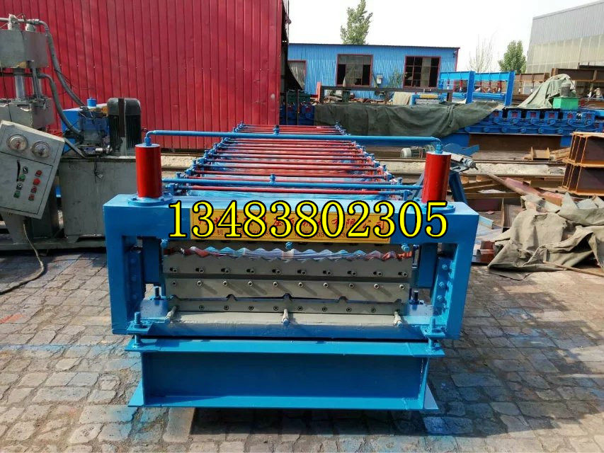 Color steel 840850 double laminated tile machine High configuration free combined double layer pressure tile machine color steel pressure tile equipment