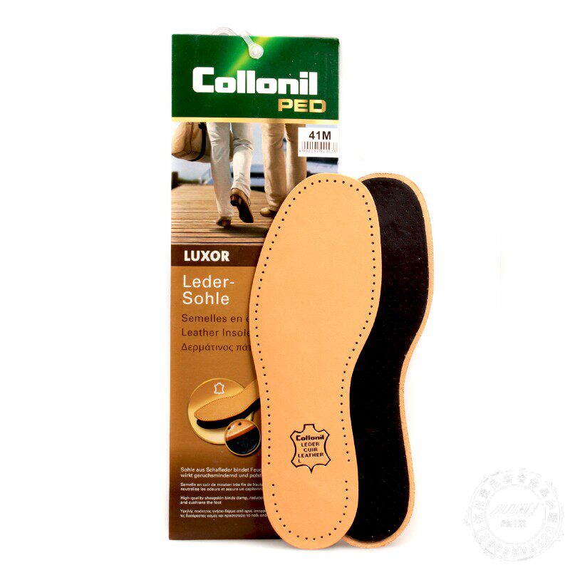 German import colonil colonil Sheep Leather Insole Deodorant genuine leather insole activated carbon damping and anti-slip