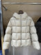 2025 Winter New Style Hooded down Jacket for Women, Short Fashionable 90% White Duck Down, Loose Puffer Thickened Bread Coat