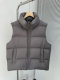 European High-End Puffer down Vest for Women, 2025 Winter New Style, Thickened 95% Down, Zero-Pressure Sleeveless Vest