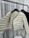 High-Quality 90% White Duck down Lightweight V-Neck down Jacket Inner Layer, Warm and Slim-Fitting Ultra-Short down Coat, Versatile