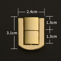 Box buckle buckle lock wooden box buckle jewelry box hardware buckle gift box buckle