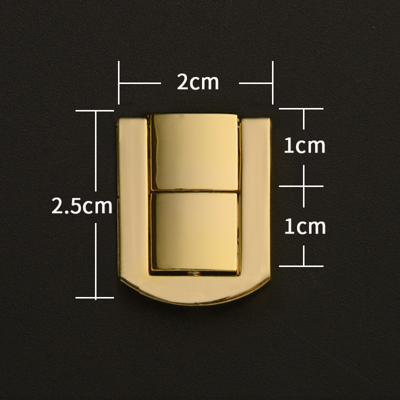 Wooden box box buckle buckle lock gift box snap wine box wood box lock jewelry box hardware accessories wooden box lock