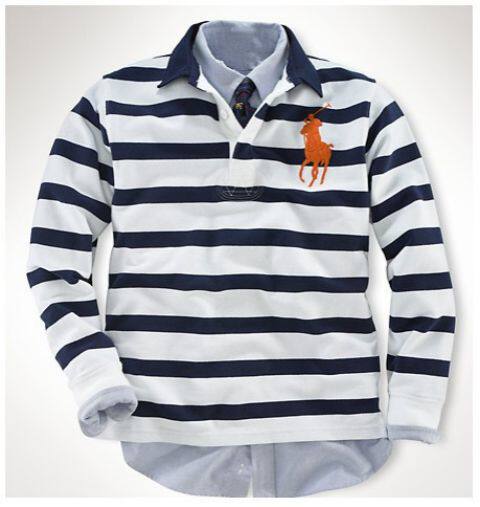 20209 Fall Fashion Men's Interval Striped Striped Sport POLO Shirts T-shirt Men's Clothing Casual Tide Hitch Blouse T-shirt Long Sleeve T-Shirt