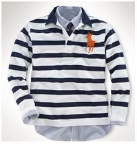 20209 Autumn Fashion Mens Stripe Sport Polo Shirt Mens Casual Tide Shirt Long Sleeve Body