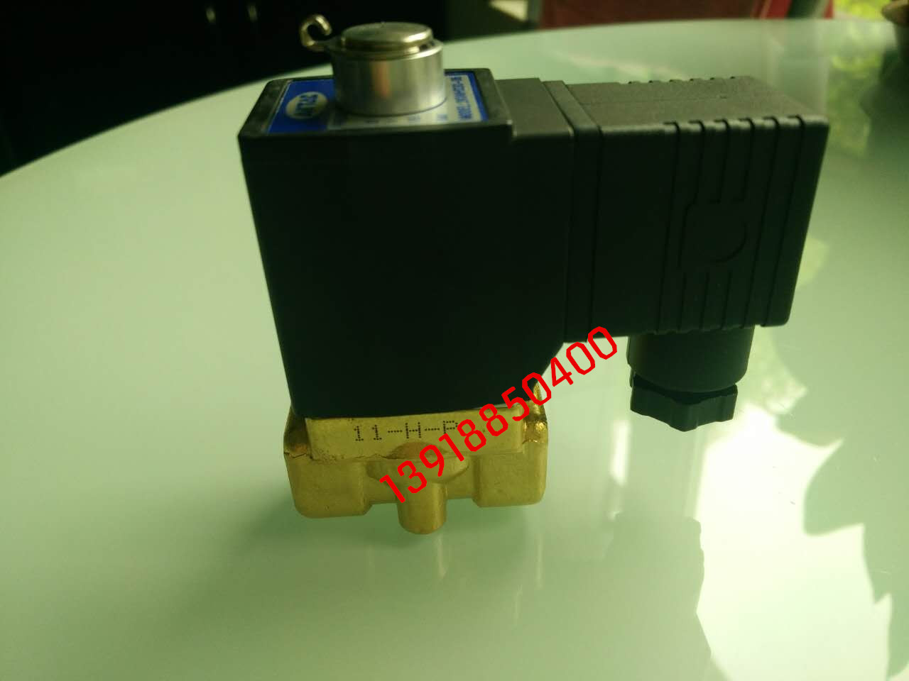 AC220V 10VA AC187V-253V 50 60HZ IP65 thread solenoid valve Air compressor intake valve