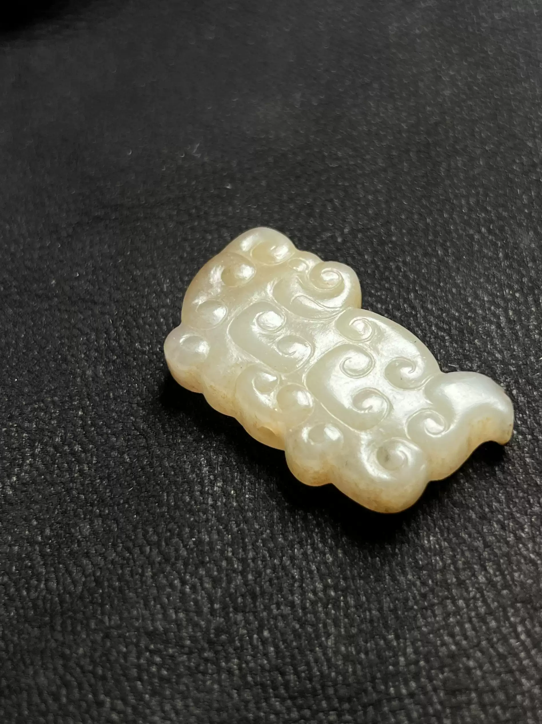 古玉老玉和田玉籽料汉代高浮雕双螭龙玉勒子古董收藏艺术品-淘宝Taobao
