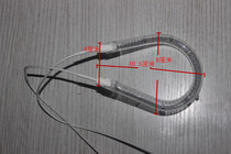 Household small sun accessories heating tube heater electric heating tube diameter 8cm600w stove tube