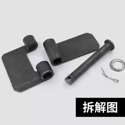 Large hinge iron door hinge welding hinge iron hinge car hinge long tongue hinge thick hinge 6 5mm