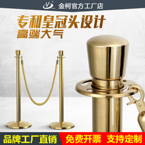 Ginko Stainless Steel Wire Drawing Hotel Protocol Post Greeting Bento Rod Railing Seat Fence Safety Police Line Segregation With Guardrails