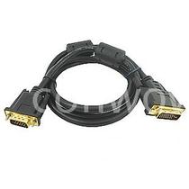 DVI-I to VGA data cable VGA to DVI24 5 conversion Wire Gold-plated head computer graphics card monitor