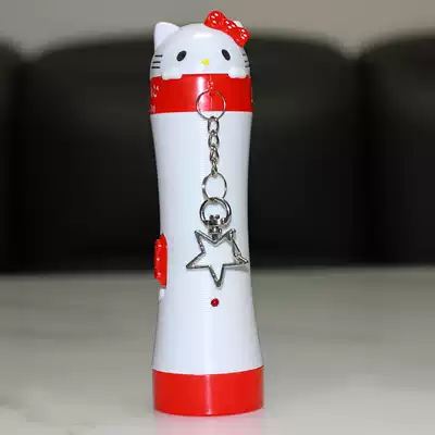 Rechargeable strong light small flashlight LED light portable mini portable home lighting dormitory children and women cute super bright