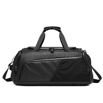 Multi-function large capacity to accommodate travel backpack male shoulder bag strapped across handbag dry and wet separate bag