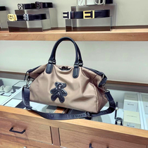 Red Travel Package Male Handling Short Travel Travel Bag Female Capacity Youth Leisure Sports Pack