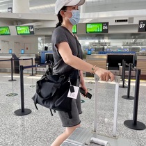 Oxford Broad Capacity Short Travel Package Folded Bag Handhandle Lightly boarding out of the package for men and women