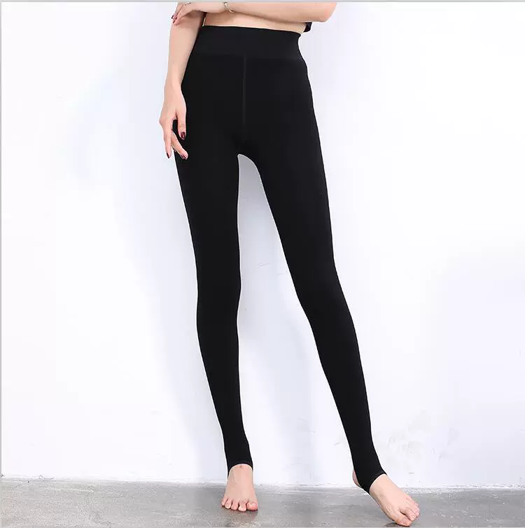 Quần legging, mùa xuân và mùa thu, mùa đông, chân nhẹ, phụ nữ, cộng với nhung, dày, mặc ấm, một mảnh, bước, tất màu da