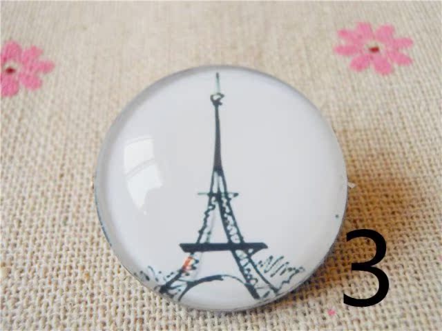 Broche en cristal artificiel - Ref 1180911 Image 8
