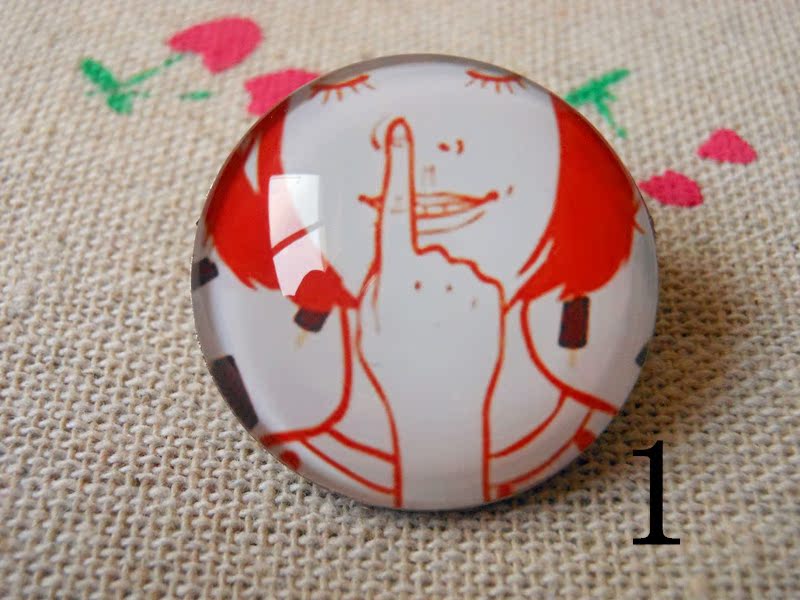 Broche en cristal artificiel - Ref 1180934 Image 5