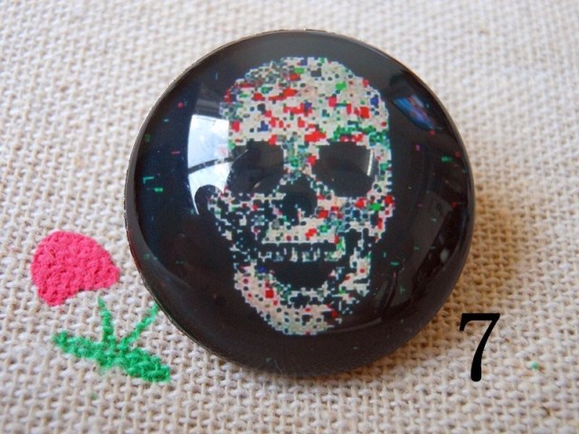 Broche en cristal artificiel - Ref 1180851 Image 12