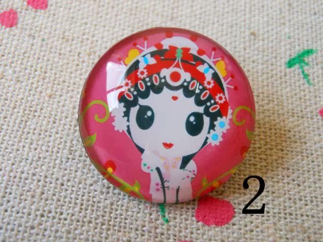 Broche en cristal artificiel - Ref 1180712 Image 7