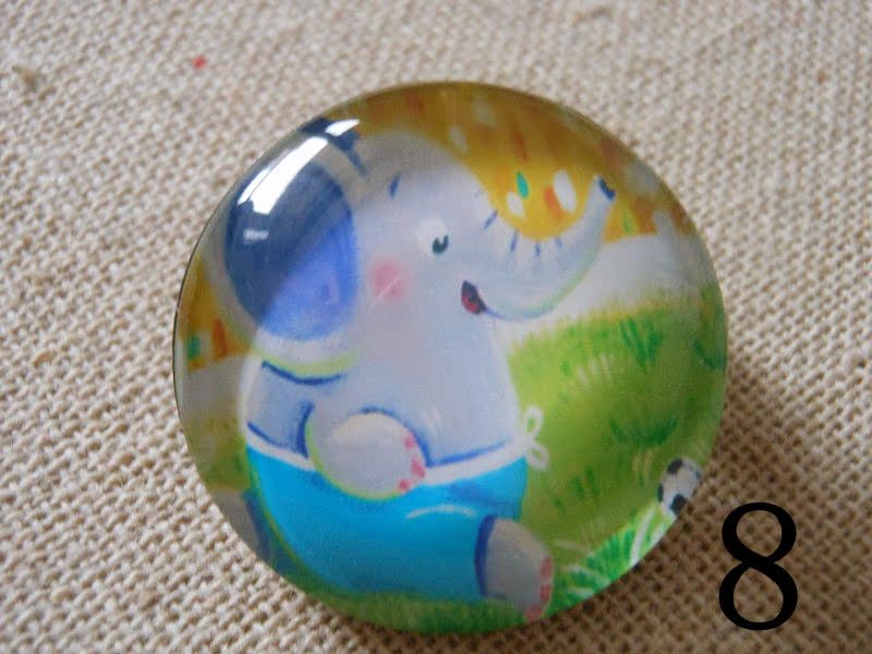 Broche en cristal artificiel - Ref 1180823 Image 13