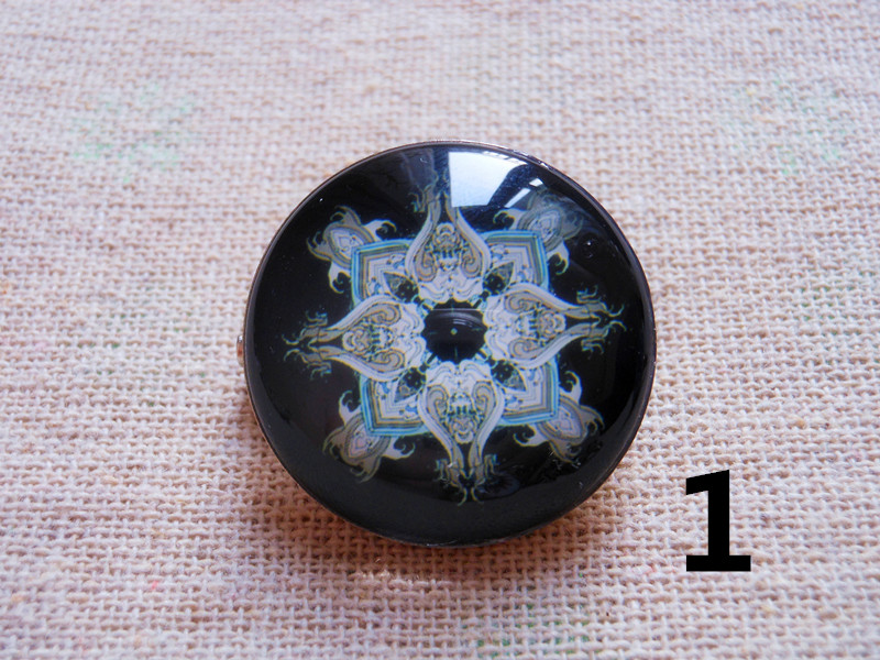 Broche en cristal artificiel - Ref 1180692 Image 6