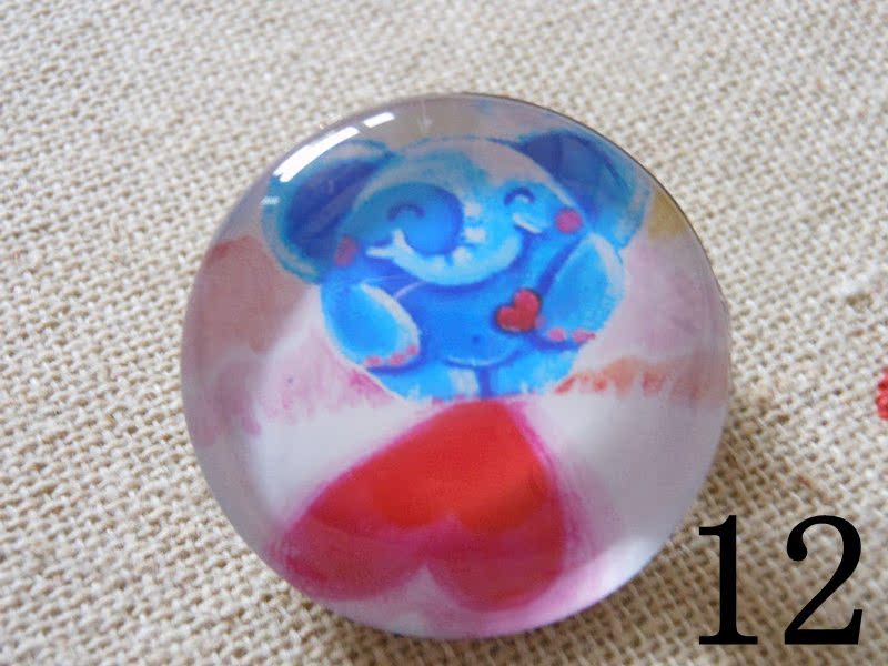 Broche en cristal artificiel - Ref 1180823 Image 17
