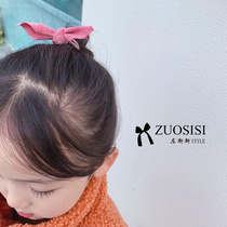 Girls Corduroy Bow Hairband Children Cute Hair Head Rope Baby Kindergarten Hair Decoration