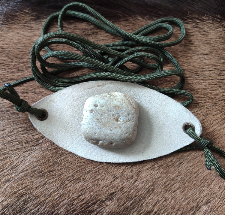 52bushcraft first layer cowhide original retro sling handmade