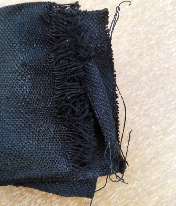 52bushcraft outdoor velvet carbon cloth raw material DIY carbon cloth to make cotton canvas original embryo cloth