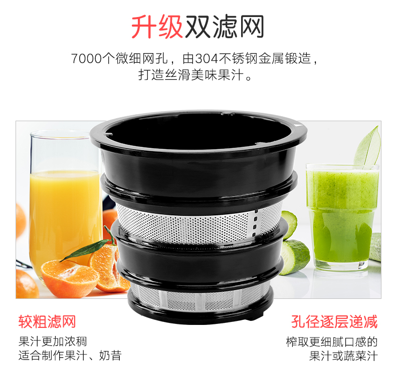 máy ép philip MIUI nước trái cây tách bã lớn máy ép trái cây nhà máy ép trái cây tự động đa chức năng trái cây và rau chiên nước ép máy đậu - Máy ép trái cây máy xay sinh tố magic