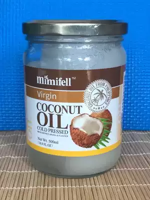 Imported Natural Cold Pressed Virgin Filipino Coconut Oil Bake Cooking Oil Skin Care Hair Mouthwash Ketonic Fitness