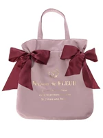 С бантиком, розово-фиолетовый, сиреневый