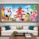 2023 ການແຕ້ມຮູບເພັດໃຫມ່ອາຍຸອາຍຸຍືນ star longevity Nanshan Furu Donghai ລັກສະນະຫ້ອງດໍາລົງຊີວິດ nave painting pasted cross stitch