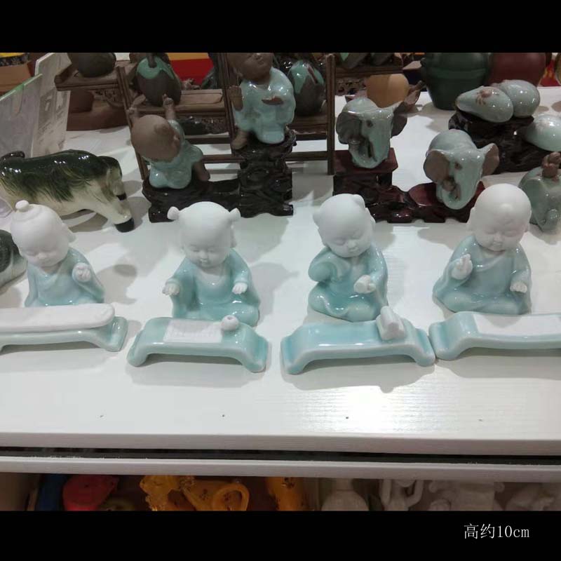 Jingdezhen tong qu fu lu ShouXi character decorative furnishing articles furnishing articles tong qu fu lu ShouXi implication