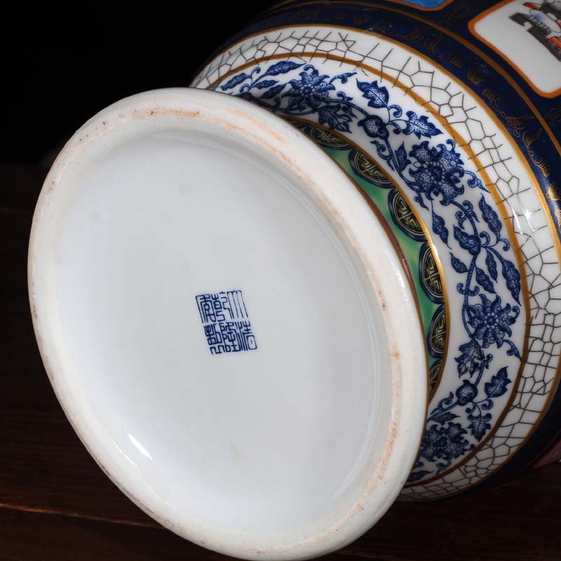 Jingdezhen archaize qianlong mother king porcelain porcelain porcelain Jingdezhen ears porcelain up imitation antique classic the reign of qianlong