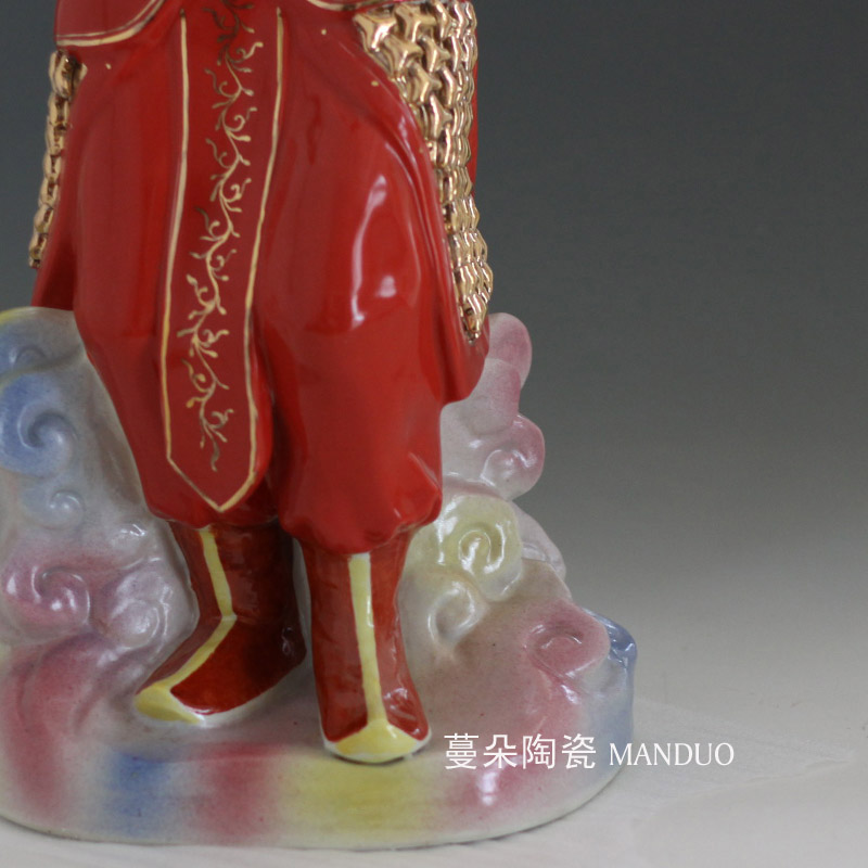 Ceramic porcelain its animal sign monkey sun wukong was the foreigner friends abroad culture gifts gifts gifts