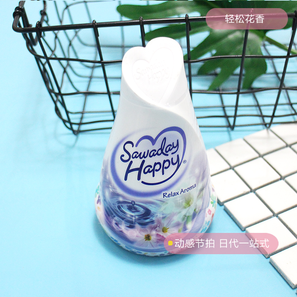 nước lau sàn quế Nhật Bản Kobayashi Sawaday hạnh phúc khử mùi trong nhà không khí tươi mát đặc rắn 150g - Trang chủ nước tẩy quần áo trắng