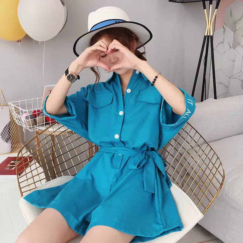 Thái rộng chân jumpsuit nữ Xia Chaohuo eo cao mỏng Bali Sanya bãi biển váy kỳ nghỉ bên bờ biển - Sản phẩm HOT