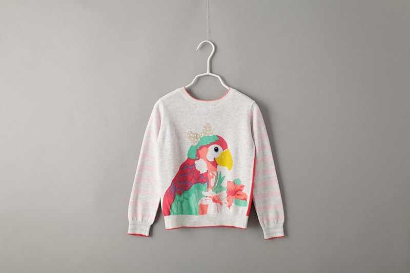 Pull fille en coton - Ref 2105954 Image 11